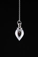 Pendel druppel chroom verguld