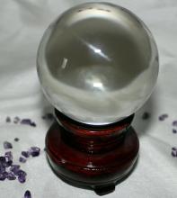 Glazen kristallen bol 13cm